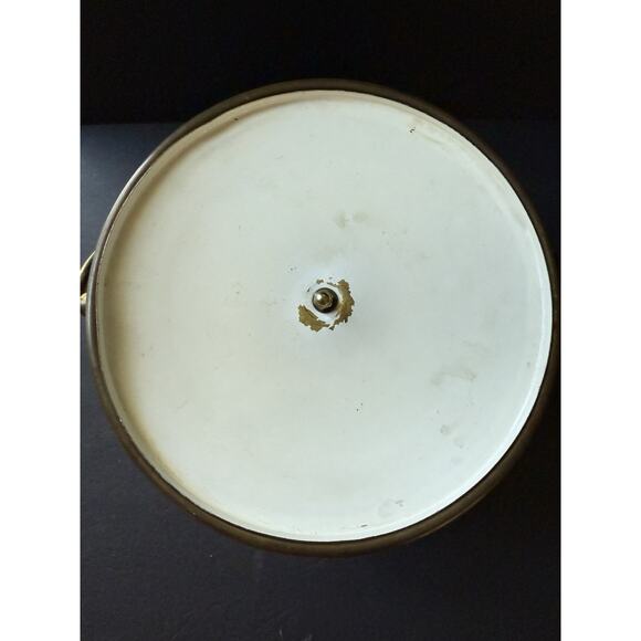 Vtg Ice Bucket Serve Master Ice Bucket Barware MCM Cocktail Drinks 1960s Brass - Picture 8 of 13